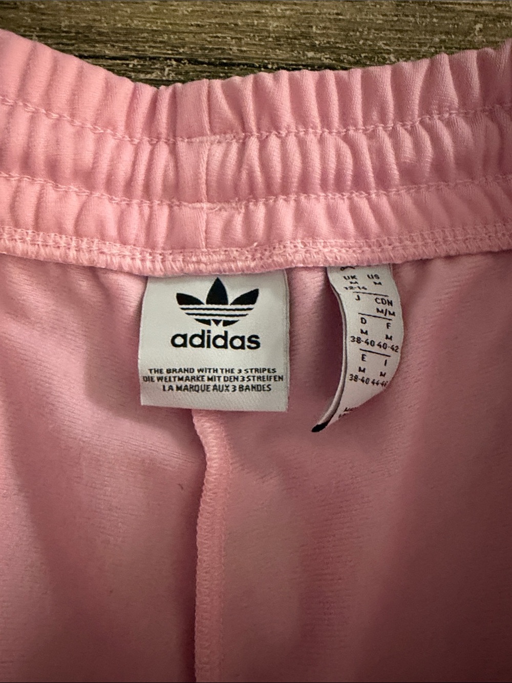 Adidas Originals Pink and White Athletic Clip Shorts - Picture 4 of 6